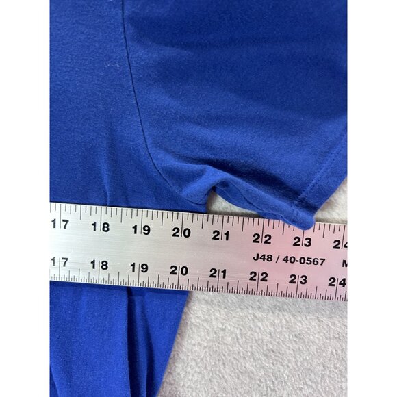 Nike Chicago Cubs MLB Illinois Tee T-shirt L Blue Athletic Cut Baseball - Picture 4 of 6